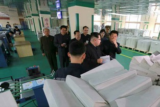 金正恩視察蒲公英作業(yè)本工廠，稱贊產(chǎn)品設(shè)計用心與活動策劃
